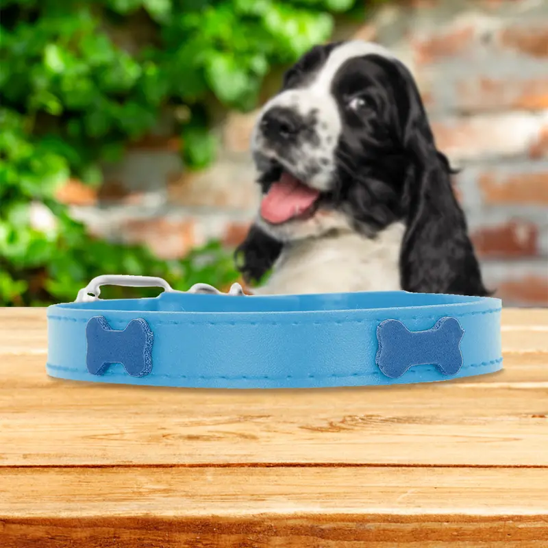 Collar Sintético Con Decoración De Huesitos Para Mascota 9