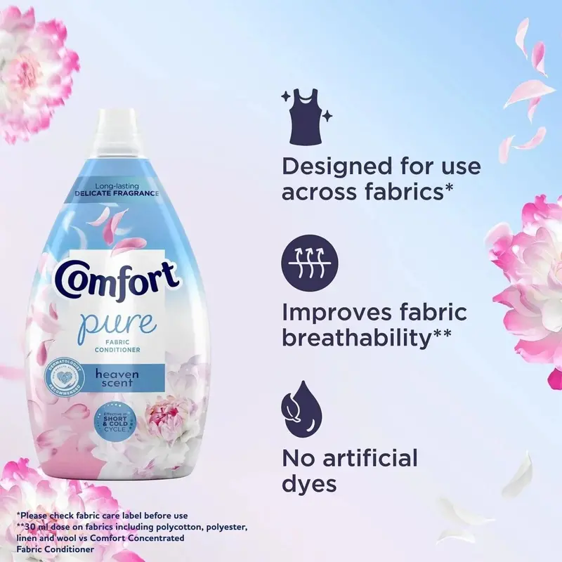 Comfort Fabric Conditioner Heaven Scent 86 Washes 2