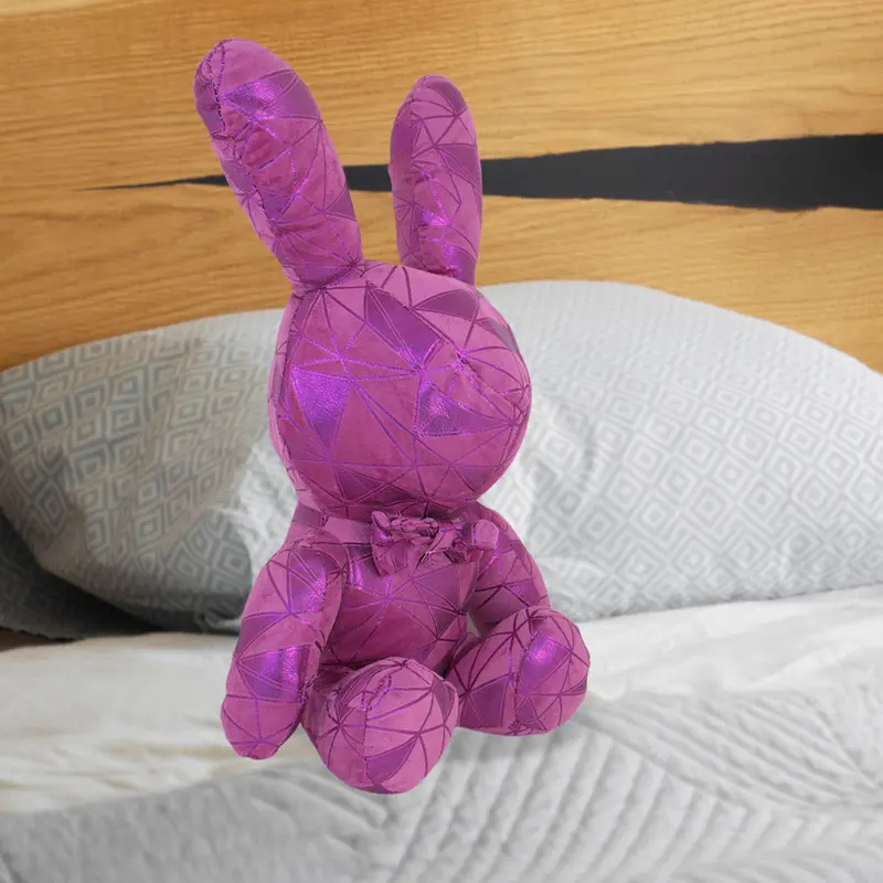 Conejo De Peluche Color Fucsia 1
