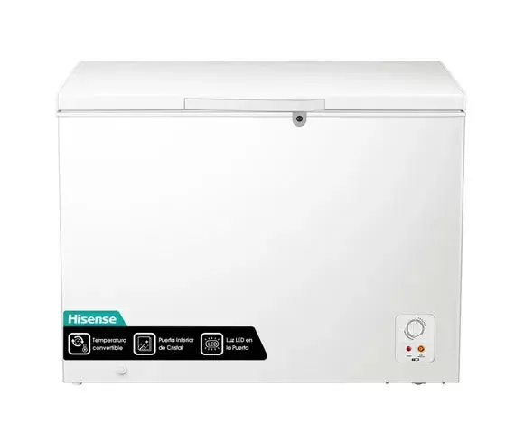 Congelador Horizontal 11 Pies Cúbicos Hisense Fc11d6bwx1 1