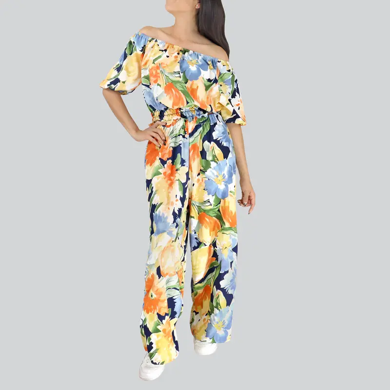 Conjunto De Verano De 2 Piezas Color Naranja 1