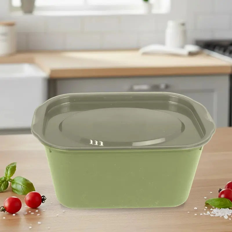 Contenedor De Plástico, Color Verde, 1.5 L 1