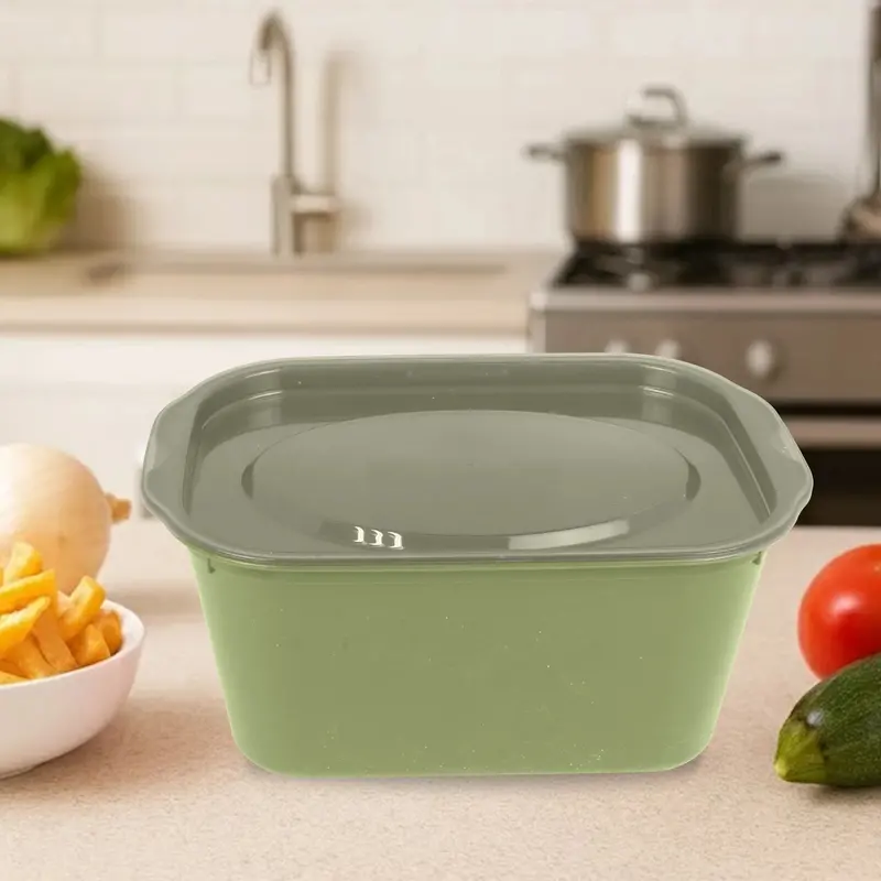 Contenedor De Plástico, Color Verde, 1.5 L 2