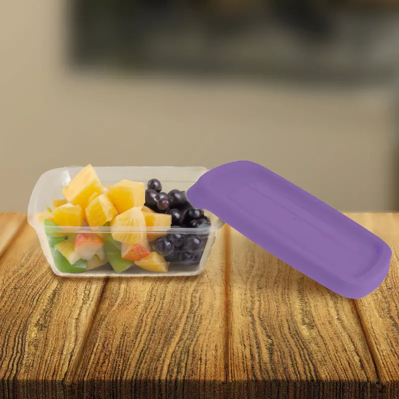 Contenedor Hermético Nirmal De 300 Ml, Color Lila 1