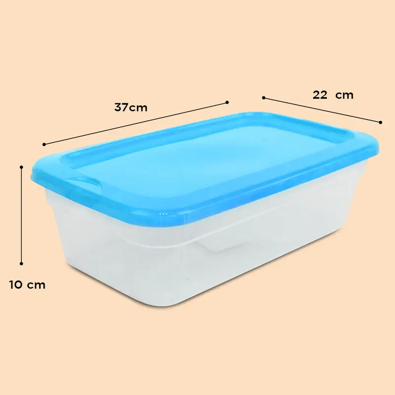 Contenedor Multiusos Tapa Azul 2
