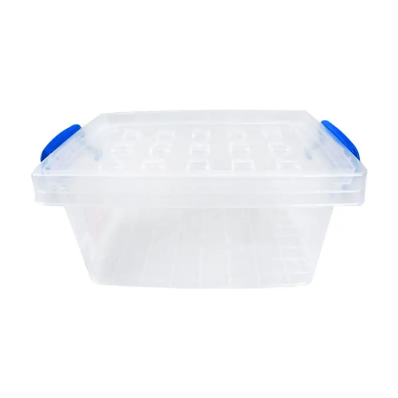 Contenedor Plástico Versátil 1.8L Asa Color Azul Rey 1