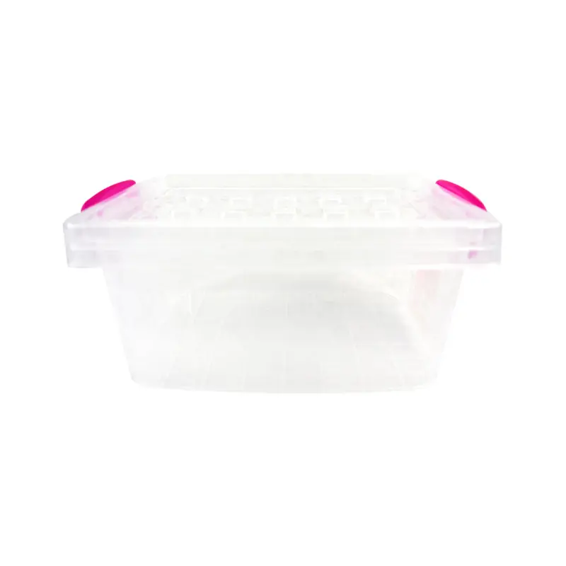 Contenedor Plástico Versátil 1.8L Color Rosa 1