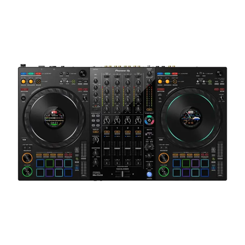 Controlador Dj Pioneer 4 Canales Ddj-Flx10 1