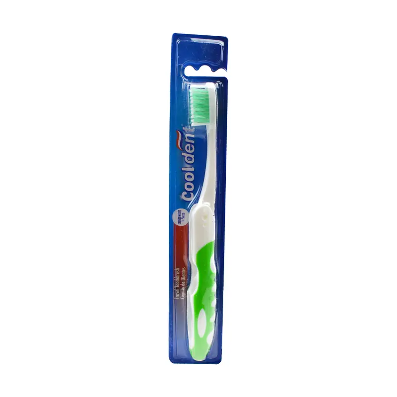Cooldent Cepillo Dental Para Viajar Color Verde 1