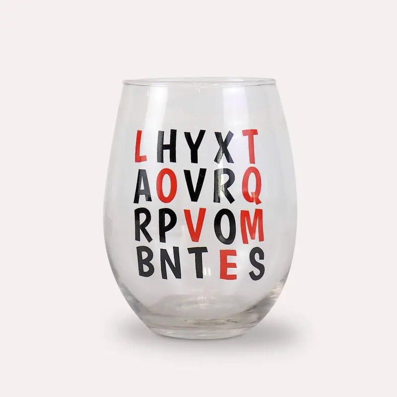 Copa De Vino Love Sin Tallo 2