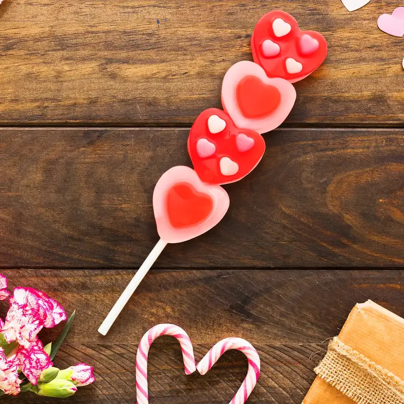 Corazones, Paleta De Gomita 1