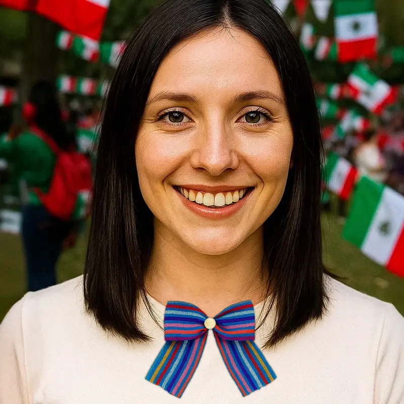 Corbatín, Color Azul, Fiestas Patrias 1