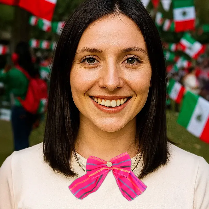 Corbatín, Color Fucsia, Fiestas Patrias 1