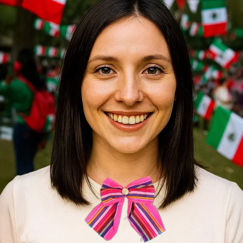 Corbatín, Color Rosa, Fiestas Patrias 1