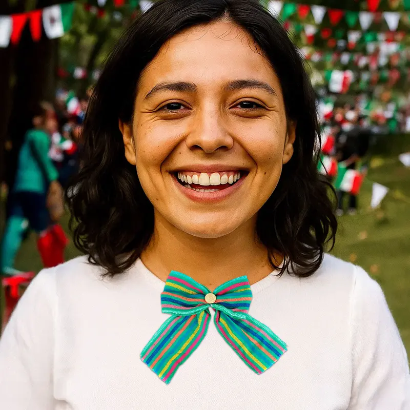 Corbatín, Fiestas Patrias, Color Verde 1