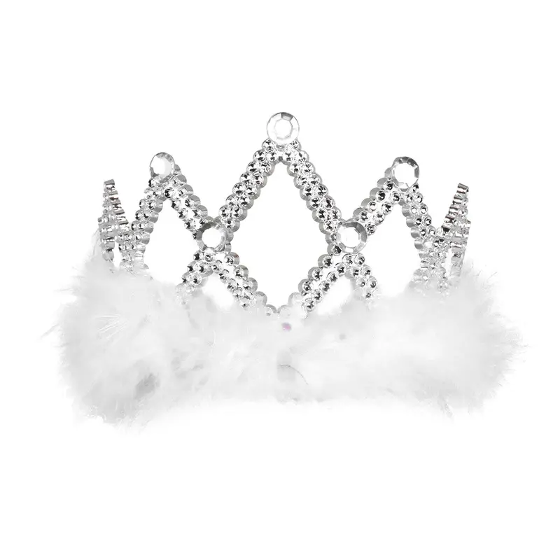 Corona De Princesa Con Detalles Blancos 2
