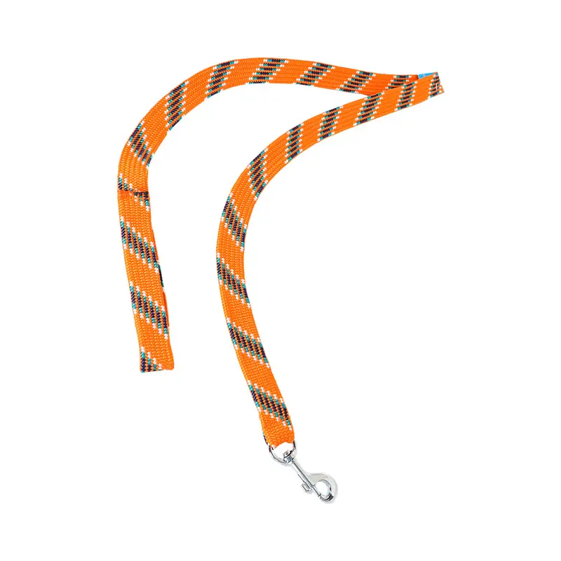 Correa Doble Tejido Para Mascota, Color Naranja 2