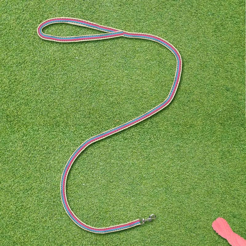 Correa Para Mascota, Color Rosa Con Azul 2
