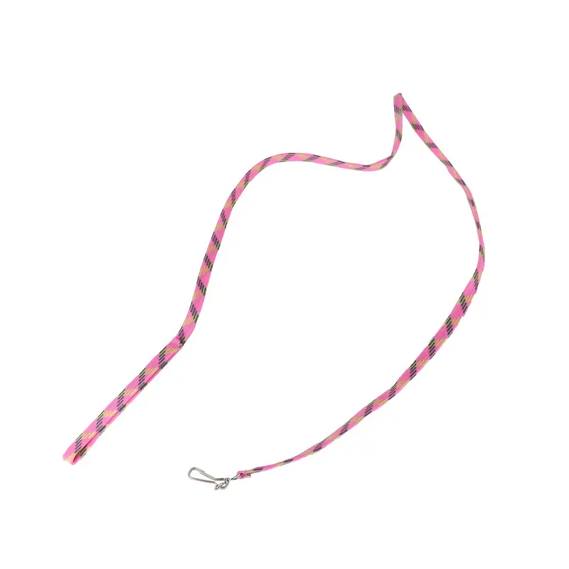 Correa Para Mascota Doble Tejido, Color Rosa Y Amarillo 2