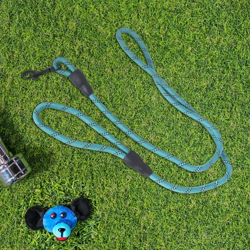 Correa Premium Color Azul Para Perro 2