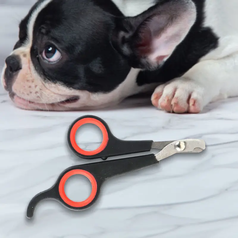 Cortaúñas Color Negro Con Rojo Para Mascotas, Amazin Pets 1