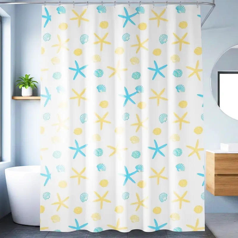 Cortina De Baño, Color Arena 1