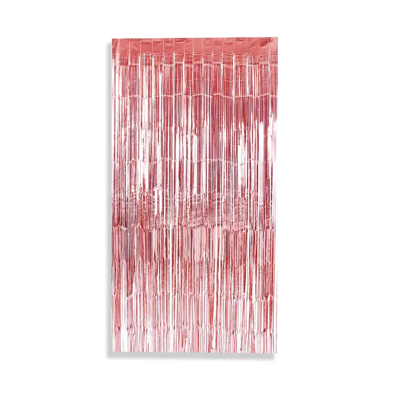 Cortina Decorativa Color Rosa 2