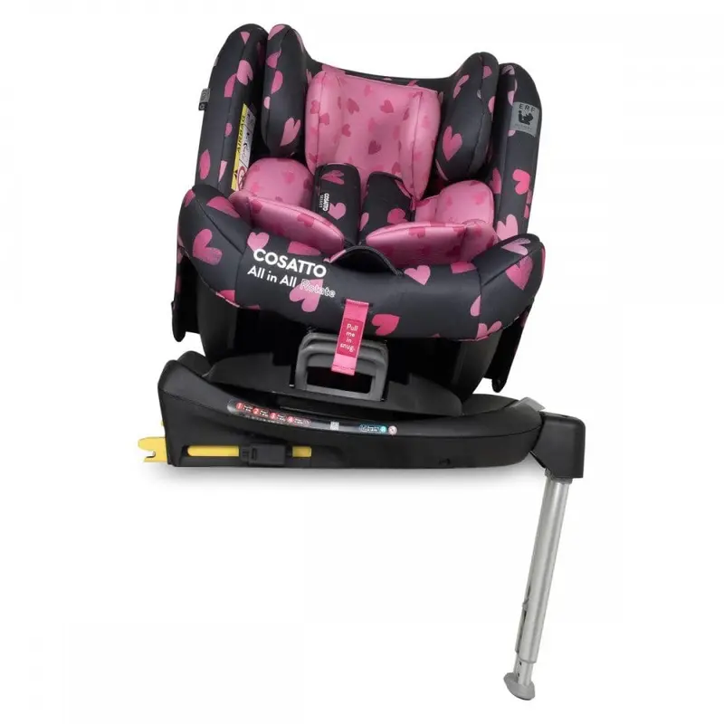 Cosatto All In All 360 Rotate Car Seat Charcoal Lighthearted 1