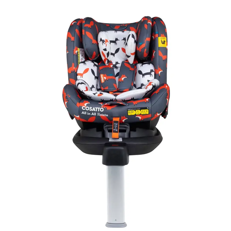 Cosatto All In All 360 Rotate Car Seat Charcoal Mister Fox 1