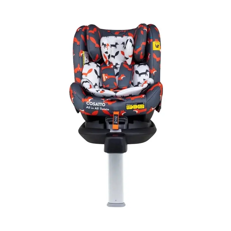 Cosatto All In All 360 Rotate I-Size Car Seat - Charcoal Mister Fox 1