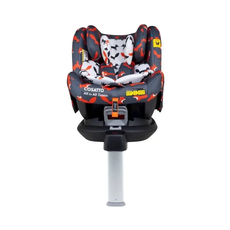 Cosatto All In All 360 Rotate I-Size Car Seat - Charcoal Mister Fox 2