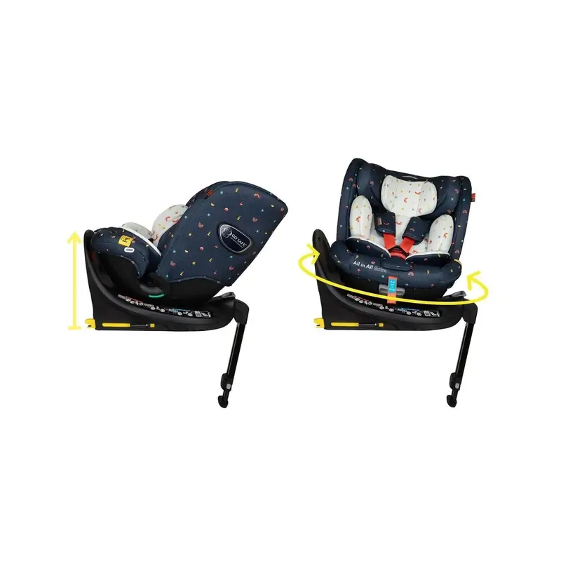 Cosatto All In All Extra I-Size 360 Car Seat - Doodle Days 2