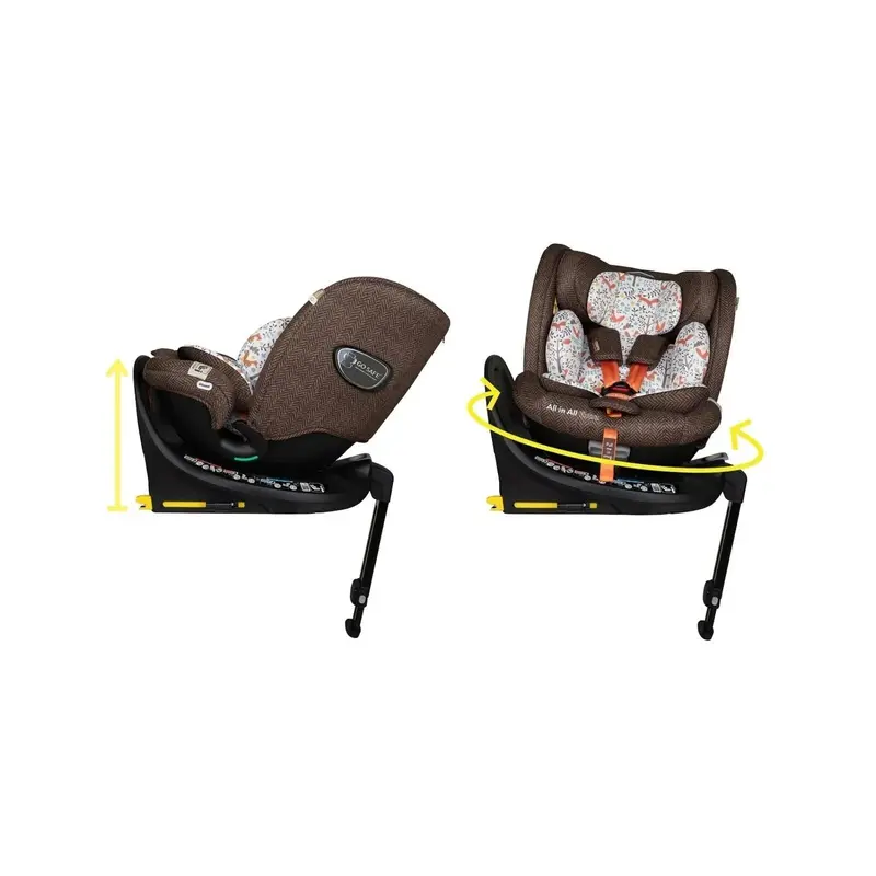 Cosatto All In All Extra I-Size 360 Car Seat - Foxford Hall 2