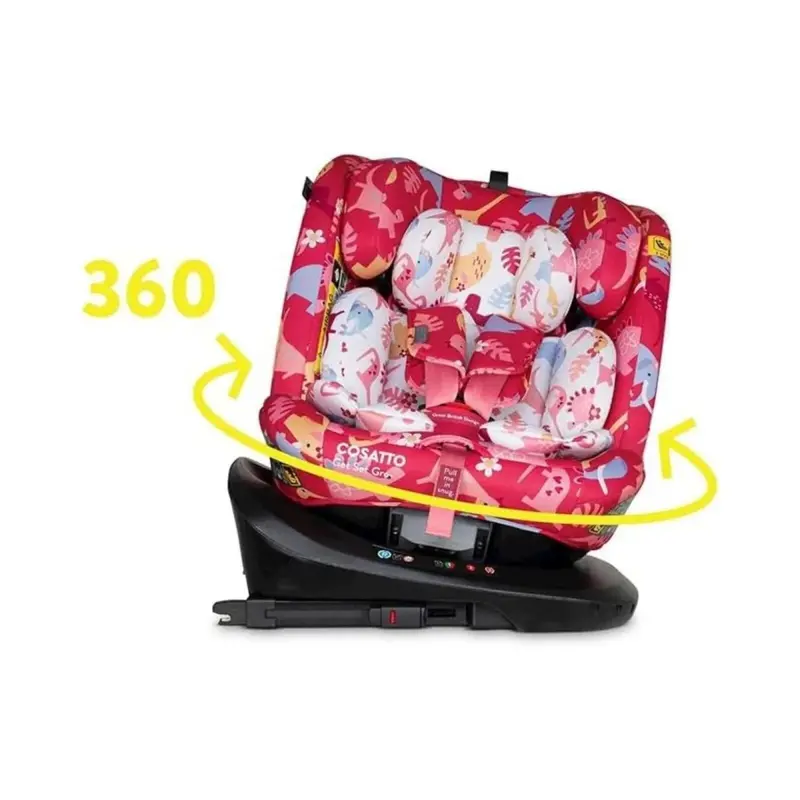 Cosatto Get Set Grow I-Size 360 Car Seat - Dino Delite 2