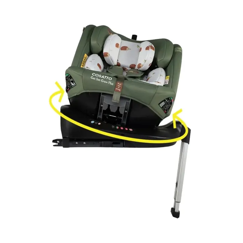 Cosatto Get Set Grow Plus I-Size Group 0+/1/2/3 360 Car Seat - Hoglet 1