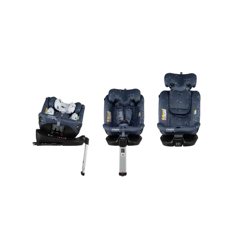 Cosatto Get Set Grow Plus I-Size Group 0+/1/2/3 360 Car Seat - Skylark 2