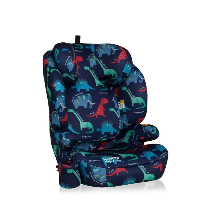 Cosatto Ninja 2 I-Size Group 2/3 Car Seat - D Is For Dino 1