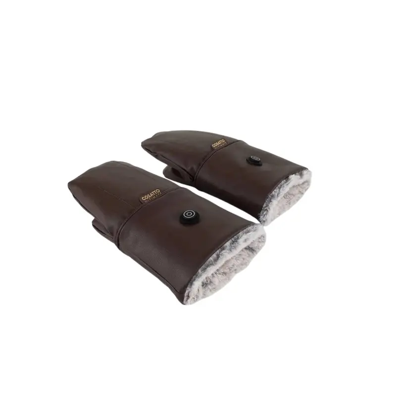Cosatto Ultimate Heated Snuggle Mitts - Brown 1