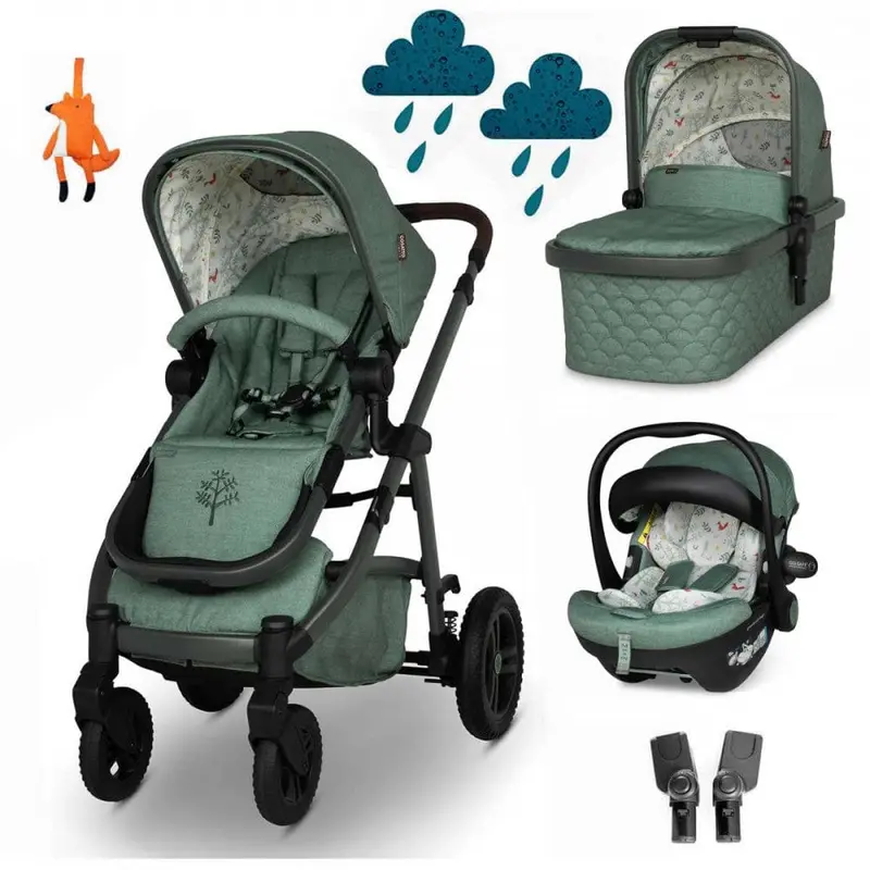 Cosatto Wow 3 Acorn Car Seat Bundle Meadow 1