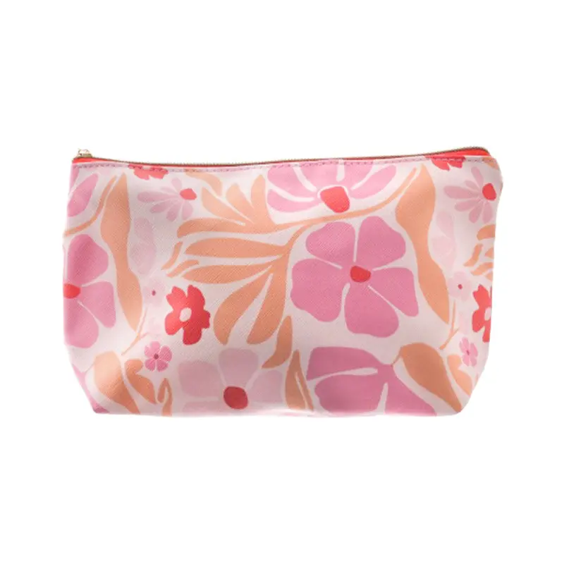 Cosmetiquera, Diseño Flores, Inkanto 2
