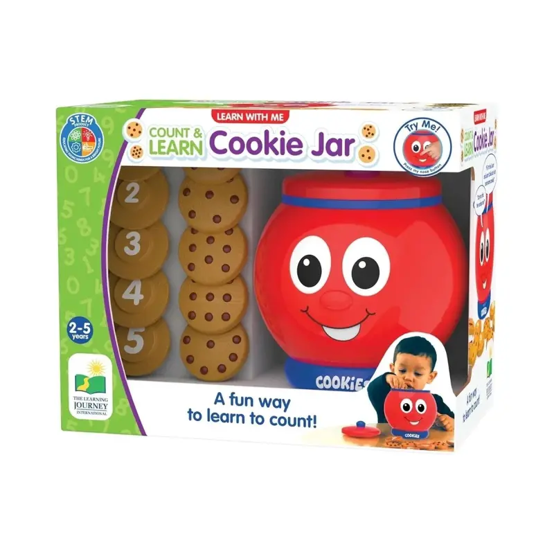 Count & Learn Cookie Jar 1