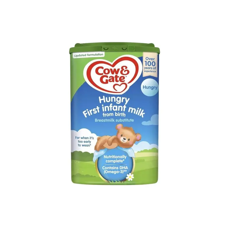 Cow & Gate 1 Hungry Baby Milk Formula 0-6 Months 800G 1