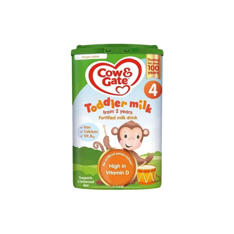 Cow & Gate 4 Toddler Milk Formula 2+ Years 800G 1