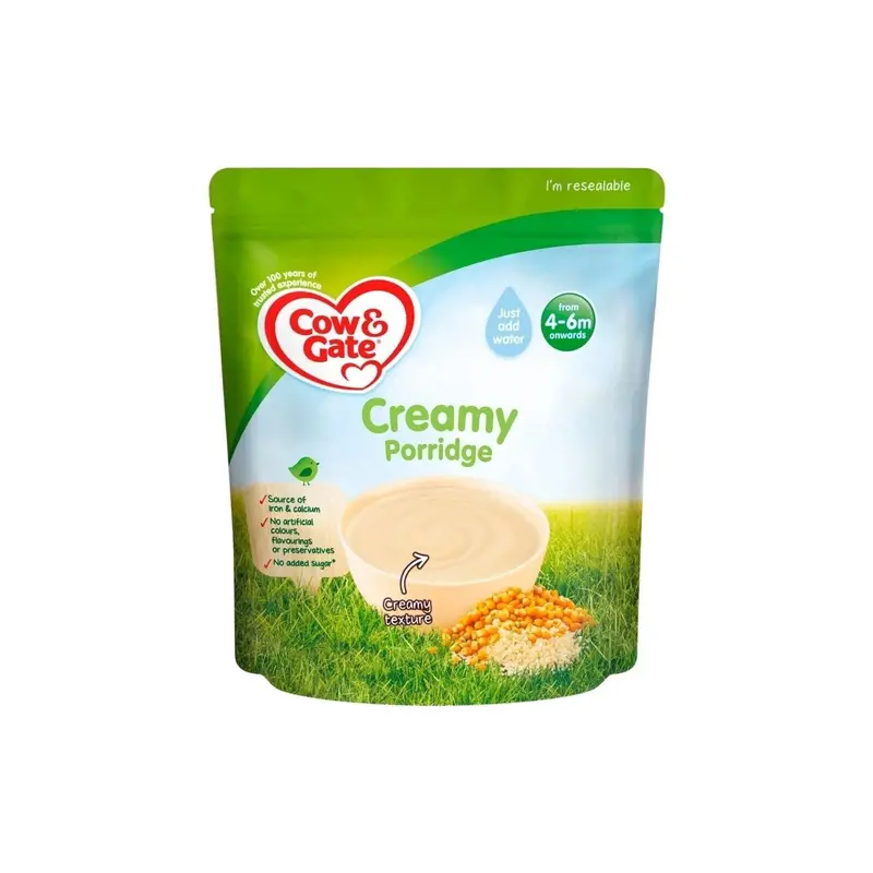 Cow & Gate Stage 1 Creamy Porridge 4-6 Months 125G 1