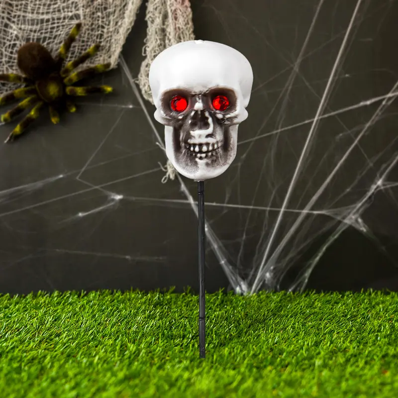 Cráneo, Estaca Decorativa, Halloween 1