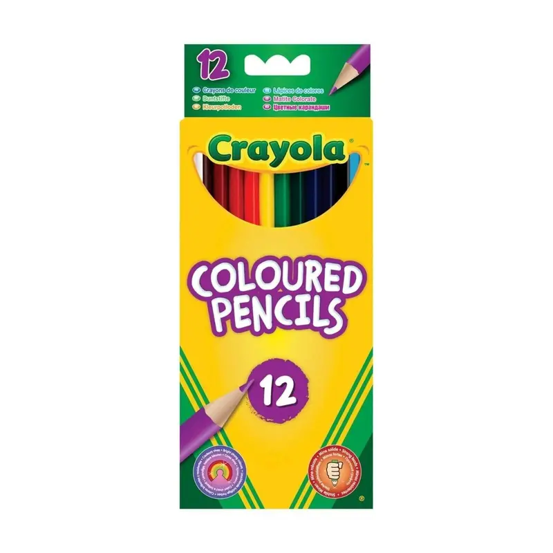 Crayola 12 Eco Coloured Pencils 1