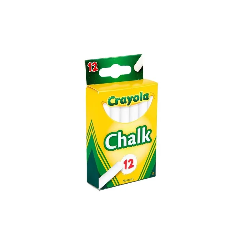 Crayola White Chalk 12 Pcs 2