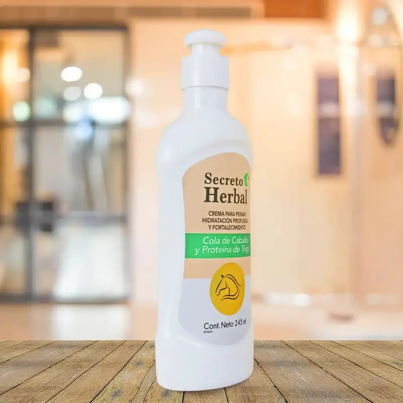 Crema Para Peinar Nuvel, Secreto Herbal, 245 Ml 2