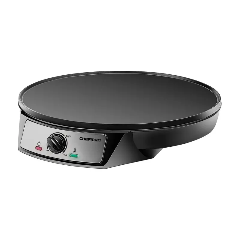 Crepera Eléctrica Chefman Negra Rj33-C-V2-Mx 2