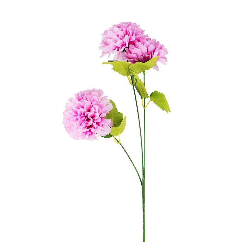 Crisantemo, Flores Artificiales, Color Lila 2